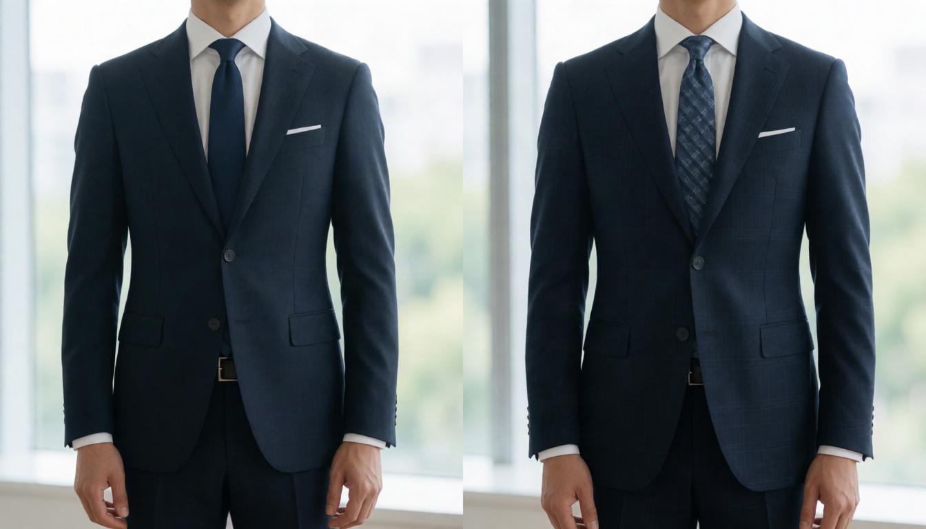 For coordinated suit fitting